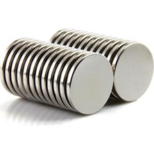 Hdg Yuvarlak Güçlü Neodyum Mıknatıs D20X2 mm