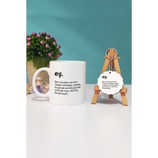 Hedizu Yıldönümü Hediyesi Eş Kupa Bardak ve Anahtarlık