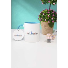 Hedizu Psikiyatrist Mavi Kupa Bardak Anahtarlık