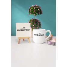 Hedizu Odyometrist Oval Kupa Bardak Dekoratif Taş