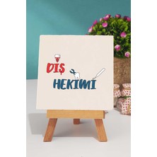 Hedizu Diş Hekimi Dekoratif Taş Baskı