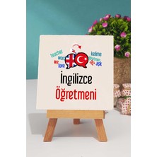 Hedizu Ingilizce Öğretmeni Dekoratif Taş Baskı
