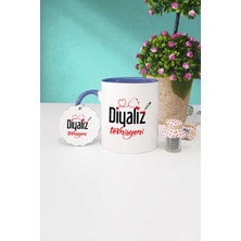Hedizu Diyaliz Teknisyeni Lacivert Kupa Bardak Anahtarlık