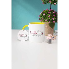 Hedizu Acil Tıp Teknisyeni Att Sarı Kupa Bardak Anahtarlık