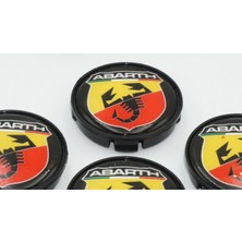 DK Tuning Fiat Abarth Jant Göbeği Kapak Seti 60MM