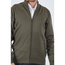 Legato Erkek Minimalist Fermuarlı Uzun Kol Hırka - Günlük Kombinleriniz İçin