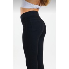 Moda Mark Real Kadın Kot Tayt Pantolon Beli Lastikli / Toparlayıcı /yüksek Bel /büyük-Küçük-Beden Konfor Kesim