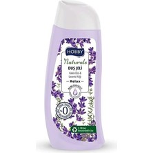 Hobby Duş Jeli Naturals Relax Kekik Özü Lavanta Yağı 500 ml