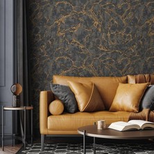 Adawall 1503-5 Adawall Vera Altın Damar Desenli Duvar Kağıdı