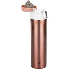 Tantitoni Pembe Rose Gold Paslanmaz Çelik Termos 450ML