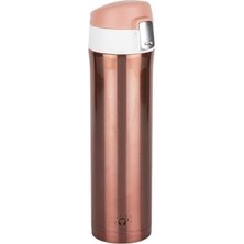 Tantitoni Pembe Rose Gold Paslanmaz Çelik Termos 450ML