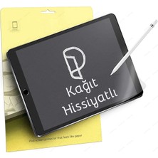 TEKNETSTORE Apple iPad 10.2 Inc 8. ve 9.nesil Paper-Like Ekran Koruyucu  Kağıt Hissiyatlı Kırılmaz Cam