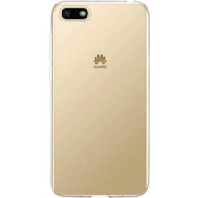 Kılıfmania Huawei Y5 2018 Kapak 1mm Şeffaf Silikon Kılıf