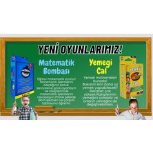 Gamebulance 2'li Kart Oyunu Paketi /kutu Oyunu /eğitici Oyuncak/matematik Bombası + Yemeği Çal (Ekonomik Paket)