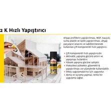 Pattex 2 K Hızlı Yapıştırıcı 200 + 35 ml 4'lü Paket