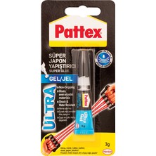 Pattex Ultra Gel Süper Japon Yapıştırıcı 3 gr 5'li Paket