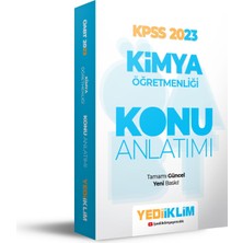Yediiklim Yayınları ÖABT 2023 Kimya Öğretmenliği Konu Anlatımı