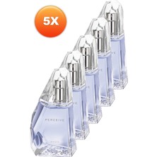 Avon Perceive Kadın Parfüm Edp 50 ml 5'li Set