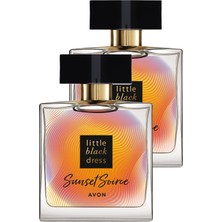 Avon Little Black Dress Sunset Soiree Kadın Parfüm Edp 50ML Ikili Set