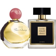 Avon Kadın Far Away Edp 50 ml + Little Black Dress Edp 50 ml Parfüm Seti