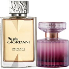 Oriflame Giordani Edt 75ML ve Amber Elixir Mystery Edp 50ML Unisex Parfüm Seti HHD55NBS4D74F14