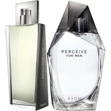Avon Perceive 100 Edt ml ve Attraction Edt 100 ml Erkek Parfüm Paketi