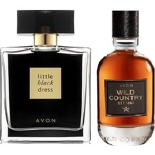 Avon Little Black Dress Edp 50 ml Kadın Parfüm Wild Country Edt 75 ml Erkek Parfüm 23433544