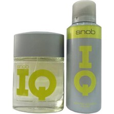 Snob Iq Edt 100 ml + 150 ml Deodorant Erkek Parfüm Seti