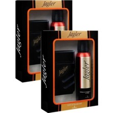 Jagler Erkek Parfüm Set 50 ml EDT+100 ml Deo x 2 Adet Set