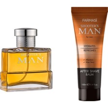 Farmasi Shooters Man Edp 100 ml Erkek Parfümü & Shooters Man Tıraş Sonrası Losyonu