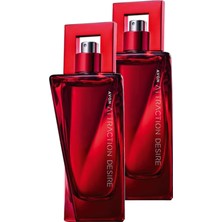 Avon Attraction Desire Kadın Parfüm Edp 50 Ml. Ikili Set