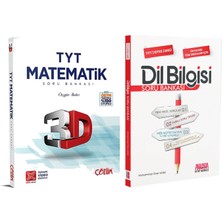 3D Yayınları TYT Matematik ve Dil Bilgisi Soru Bankası Seti 2 Kitap