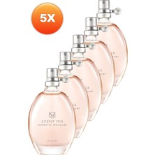 Avon Scent Mix Romantic Bouquet Kadın Parfüm Edt 30 ml 5'li Set