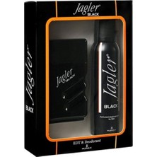 Jagler Black Edt 90 ml Erkek Parfüm + 150 ml Deodorant Seti 8690973028532