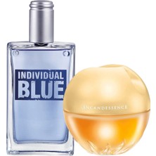 Avon Individual Blue Erkek Edt - Incandessence Kadın Edp Parfüm Seti