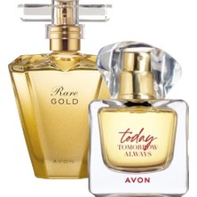 Avon Rare Gold Edp 50 ml - Tta Today Edp 30 ml Parfüm Seti