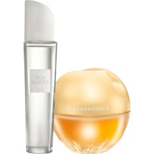 Avon Pur Blanca Edt -Incandessence Edp 50 ml Kadın Parfüm Seti 053698