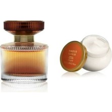 Oriflame Amber Elixir Edp 50 ml Vücut Kremi 250 ml Kadın Parfüm Seti 008681541005932
