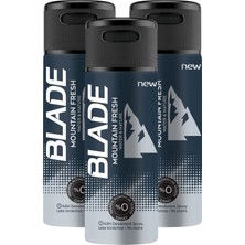Blade Mountain Fresh Deodorant 150ml*3 Adet