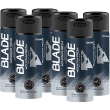 Blade Mountain Fresh Deodorant 150ml*6 Adet
