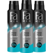 Fa Fresh Pulse Deosprey X 3 Adet