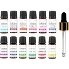 Lavendrose Set Of 12 Refreshing Forest Breeze Essential Oil Aromatherapy And 100% Pure Essential Oi