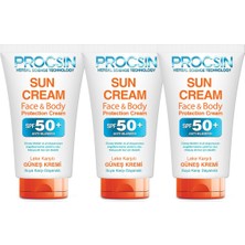 Procsin Güneş Kremi (50 ml * 3 Adet) Fırsat Paketi