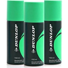 Dunlop Deodorant 3'Lü Paket