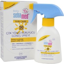 Sebamed Baby Sun Care Spf+50 Çok Yönlü Koruyucu Güneş Spreyi