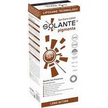 Solante Spf 50+ Pigmenta Bb Krem Tüm Cilt Tipleri İçin Renksiz Nemlendirici Özellikli