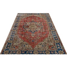 Sempati Halı Eşsiz Anadolu Vintage Eskitme El Dokuma Halı 158x235 Cm 9825
