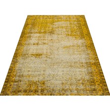 Sempati Halı Eşsiz Anadolu Vintage Eskitme El Dokuma Halı 132x221 Cm 9873