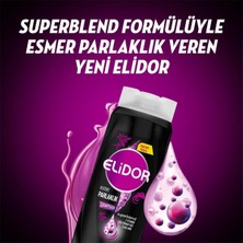 Elidor Superblend Saç Bakım Şampuanı Esmer Parlaklık E Vitamini Chia Tohumu Yağı Melanin 500 Ml X3