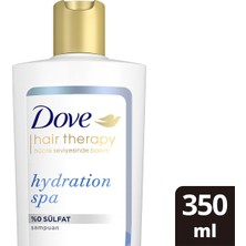 Dove Hair Therapy Sülfatsız Saç Bakım Şampuanı Hydration Spa Nemlendirici 350 Ml